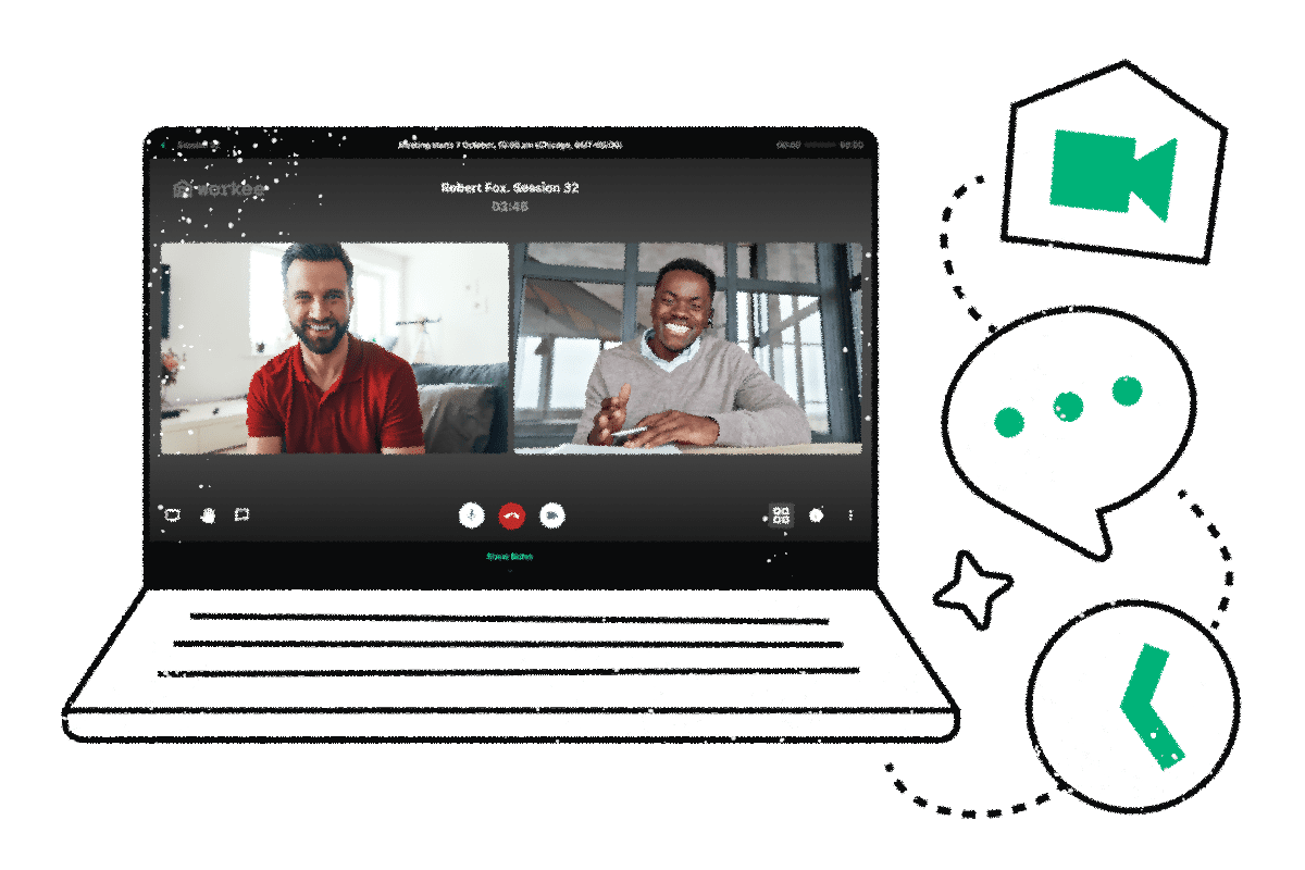 Workee video conferencing app (beta)
