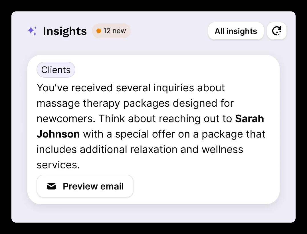 Workee AI insights and automations