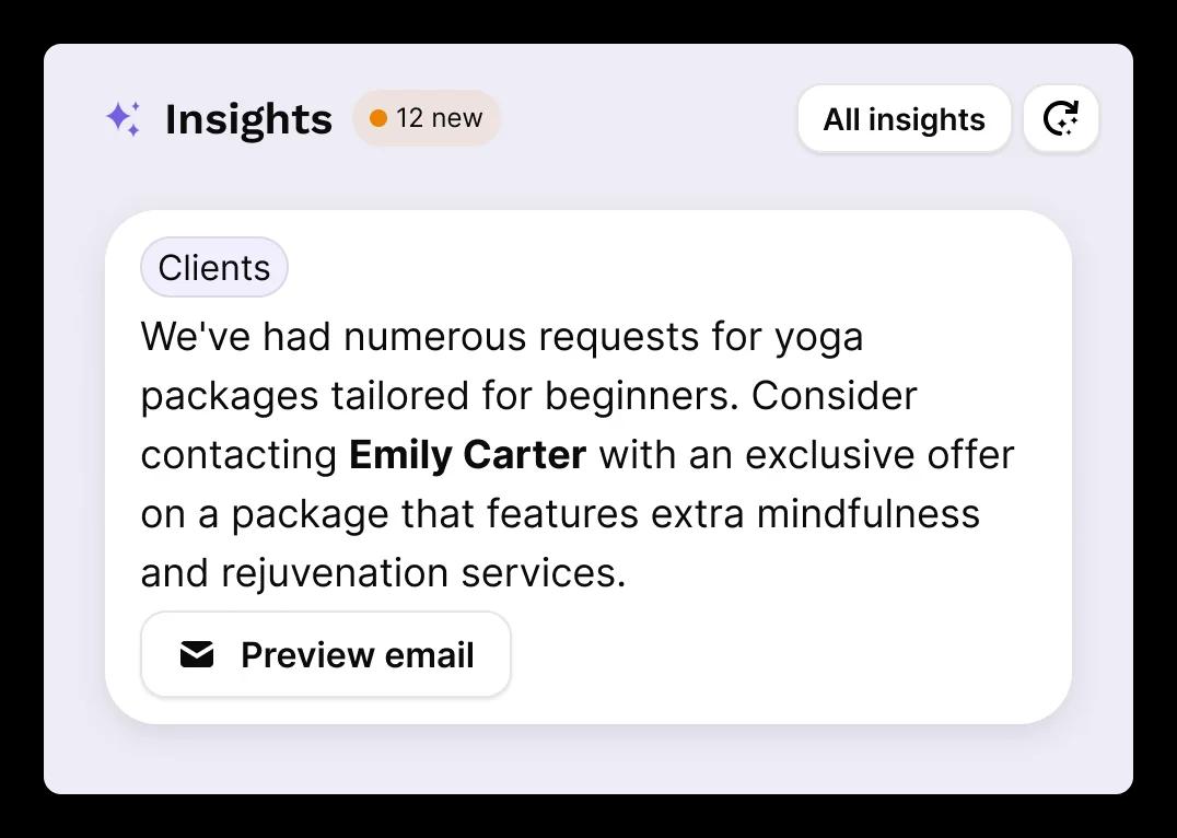 Workee AI insights and automations