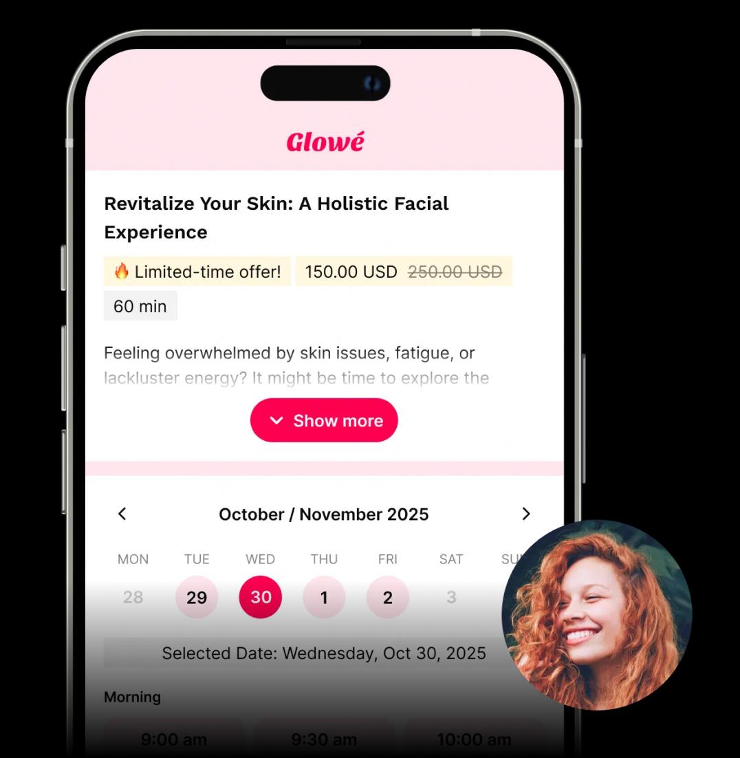 Get clients in 2 clicks
