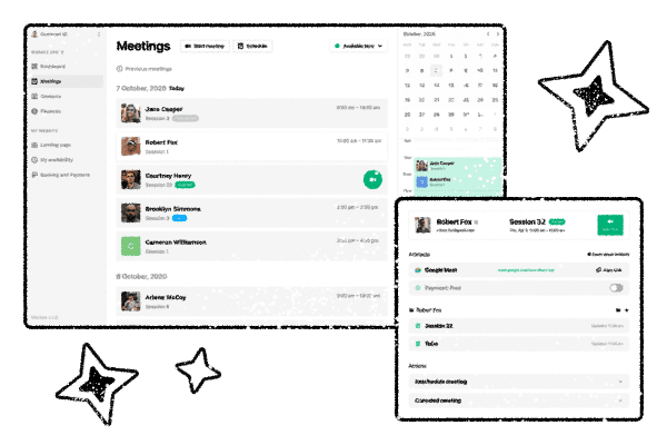 Freelancers manage everything in one workspace