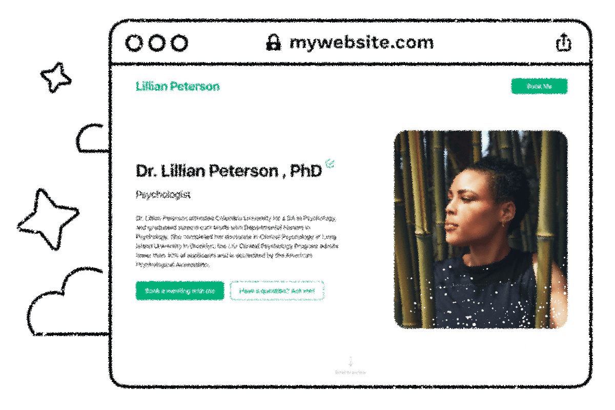 Personal PRO website for psychologists